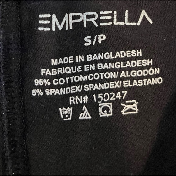 black biker shorts, size small - Picture 3 of 3